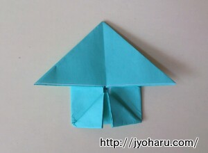 Ｂ　折り紙 カエルの折り方_html_7778dc28